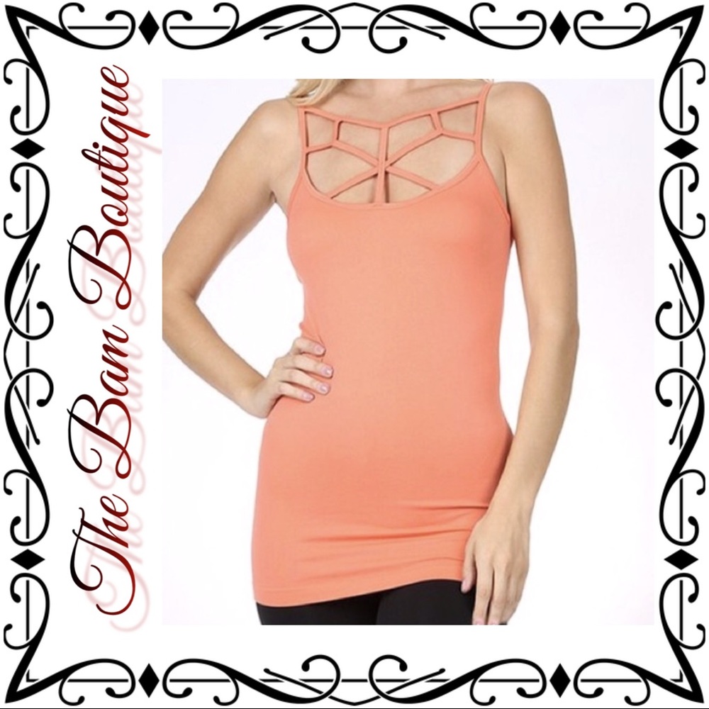 Plus Size Web-Front Camisole